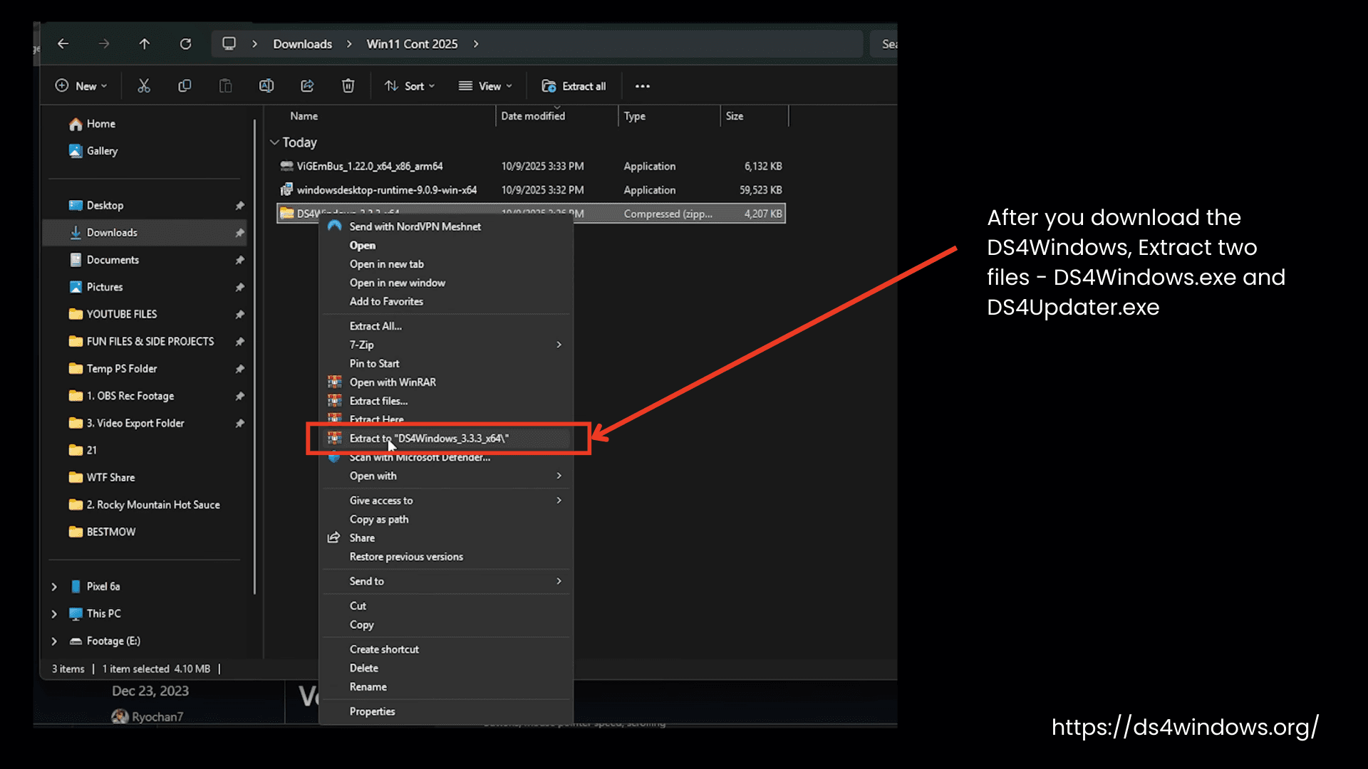 Extract DS4Windows and run DS4Windows.exe and DS4Updater.exe
