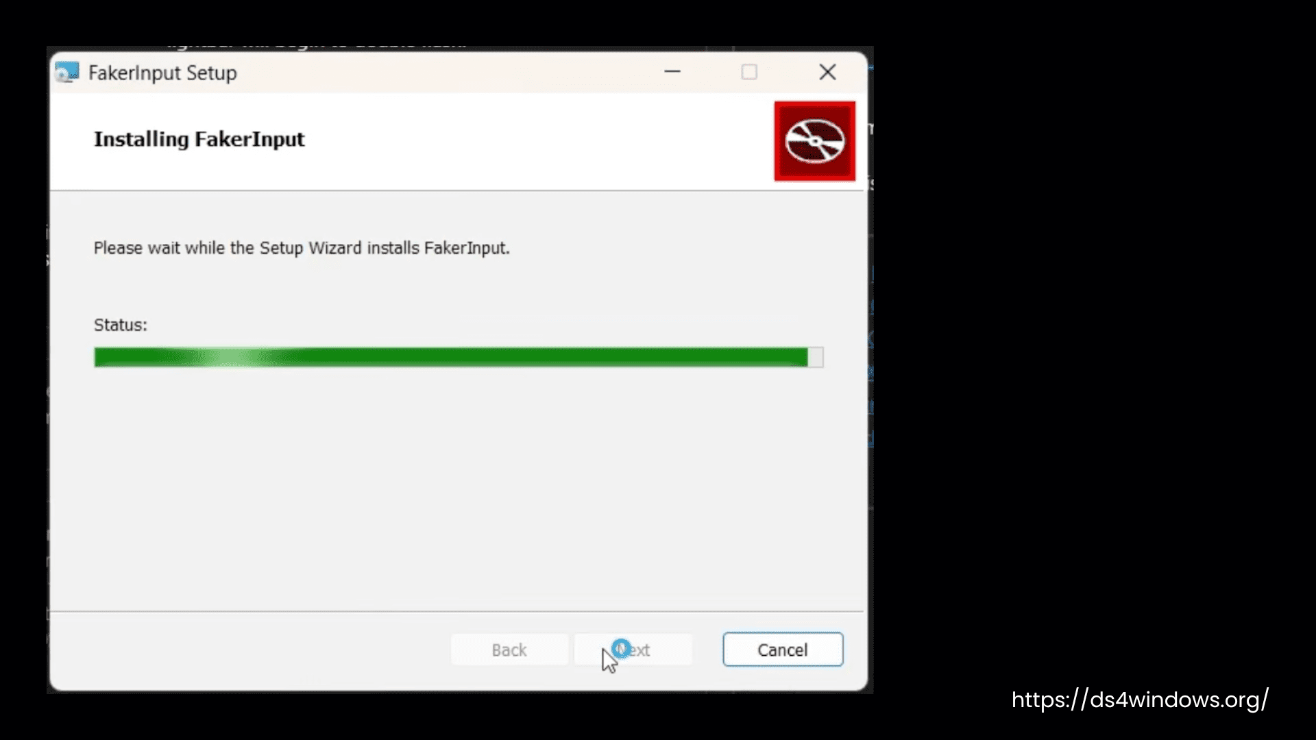 FakerInput Setup
