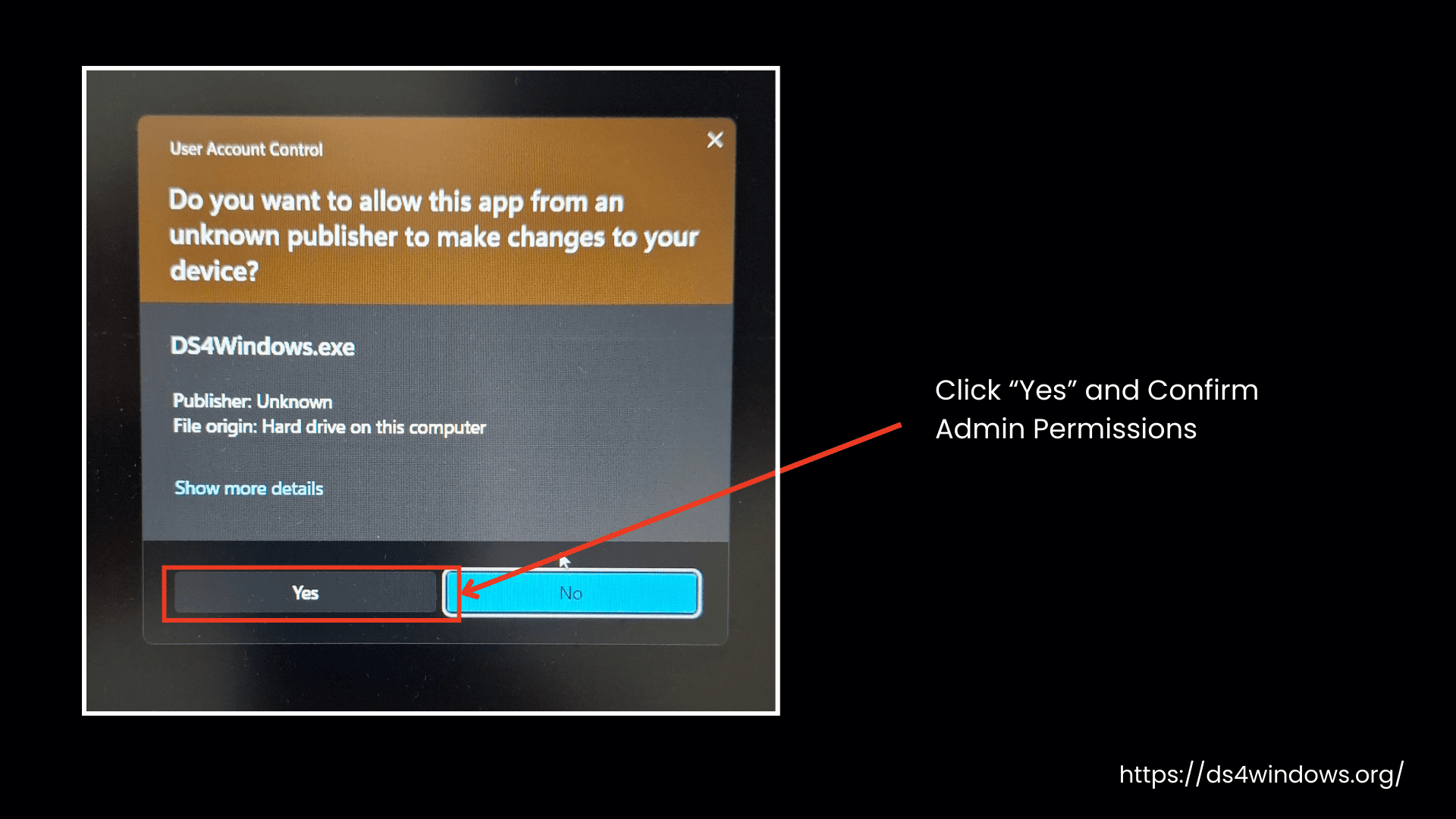 Confirm Admin Permissions