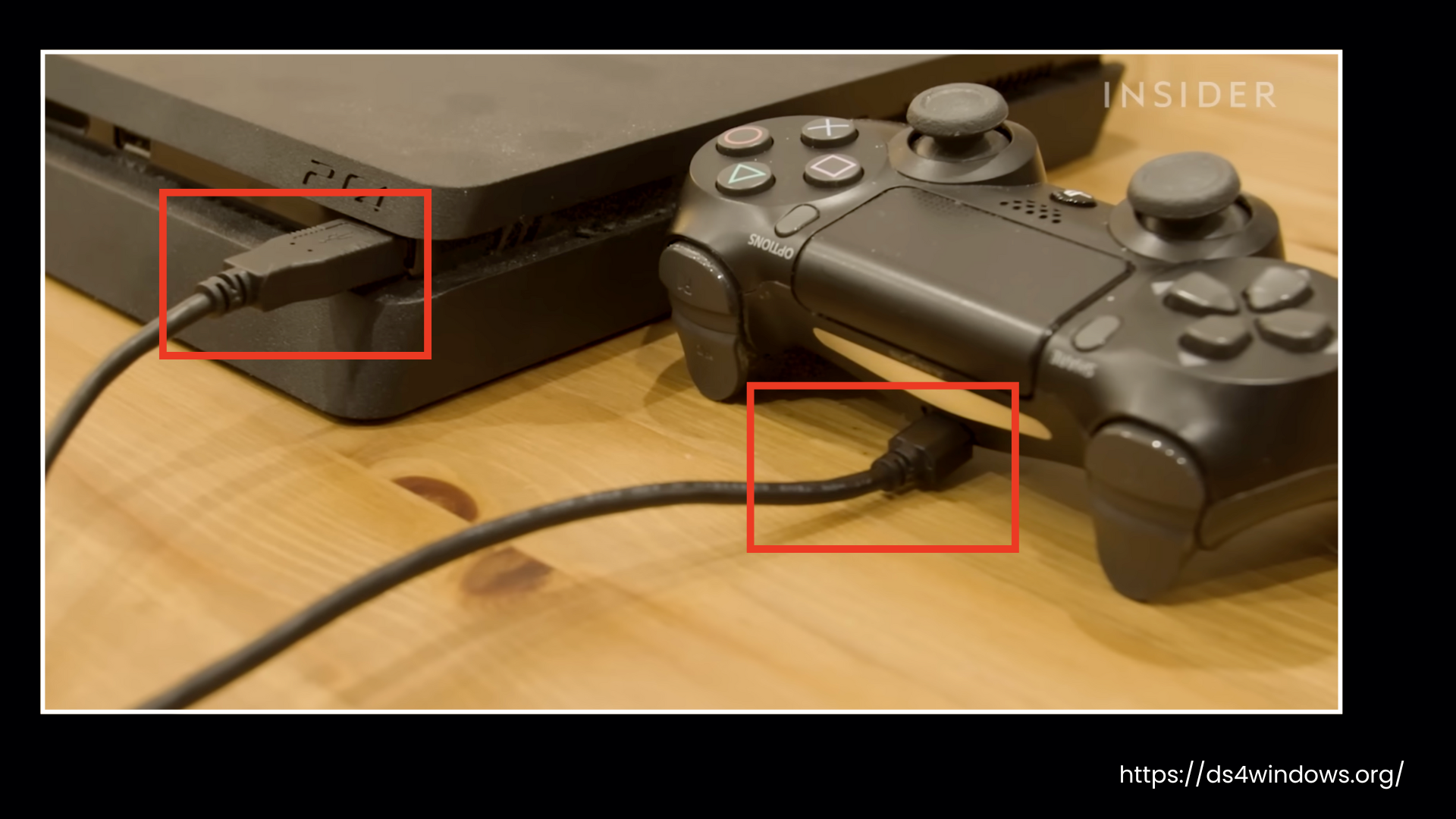 Connect USB Cable
