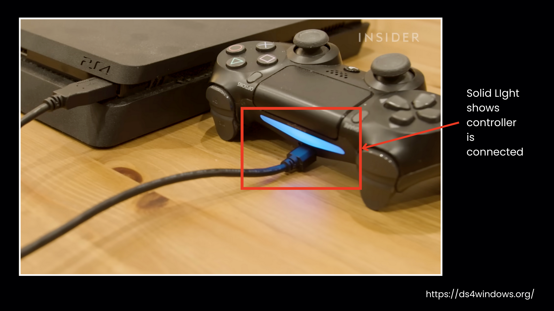 Controller is connected