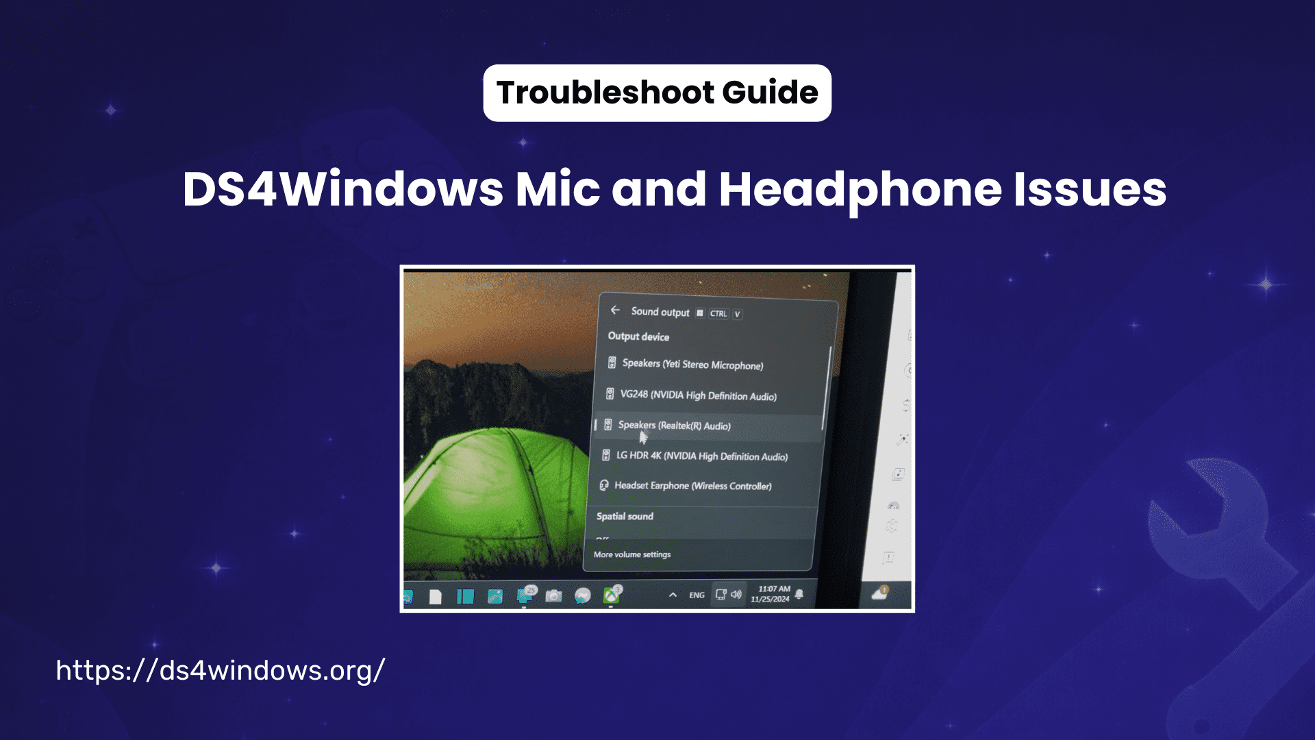 DS4Windows Mic and Headphone Issues