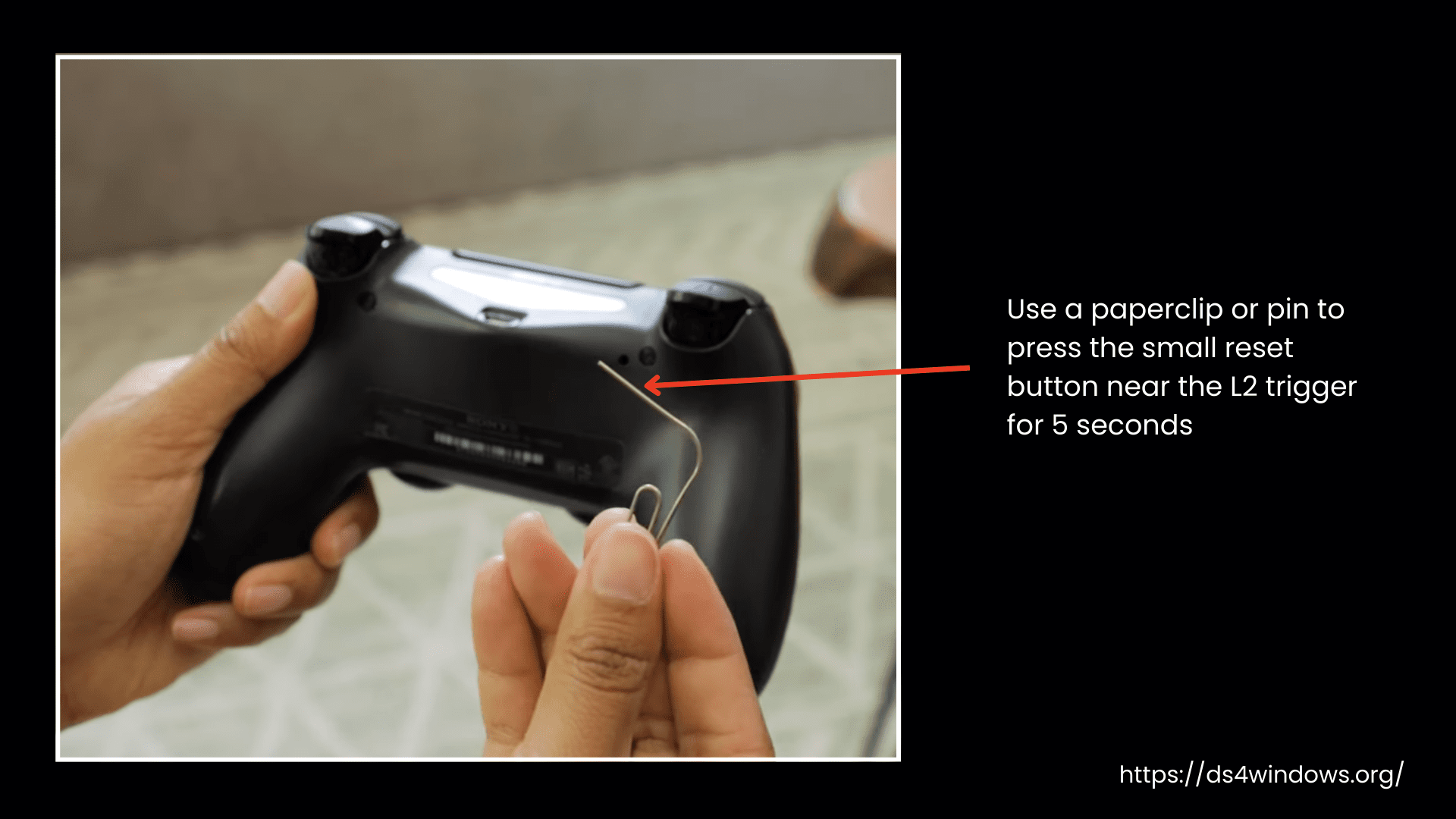 How to Reset PS4 Controller