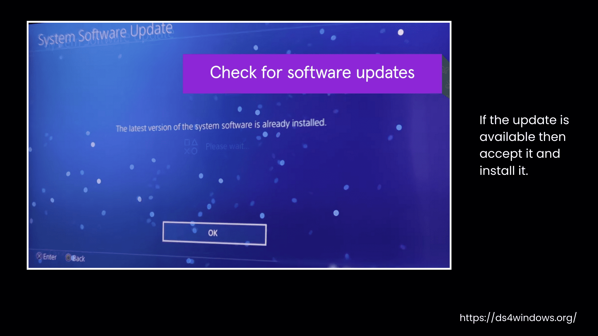 Install the available updates