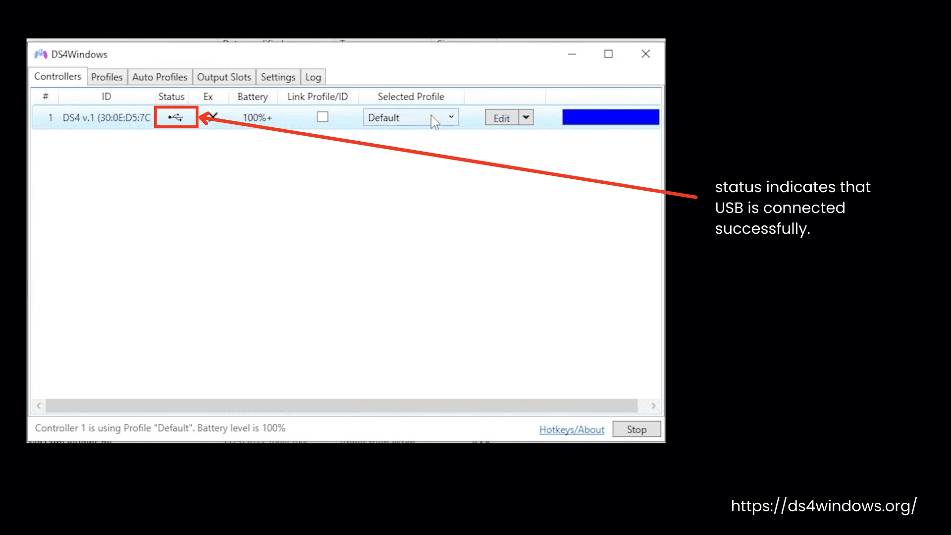 Setting USB Connection