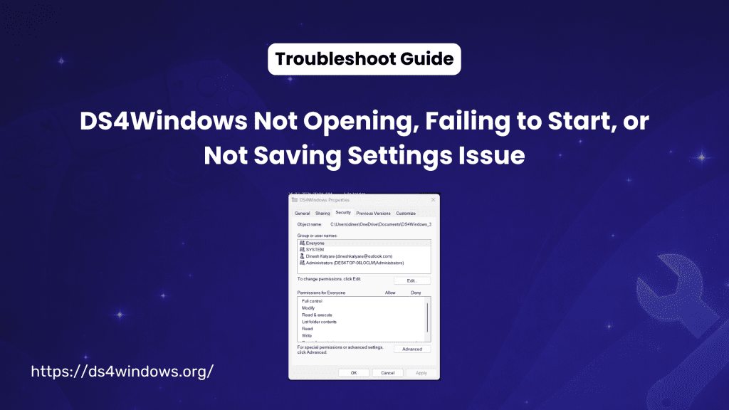 DS4Windows Not Opening - Featured Image