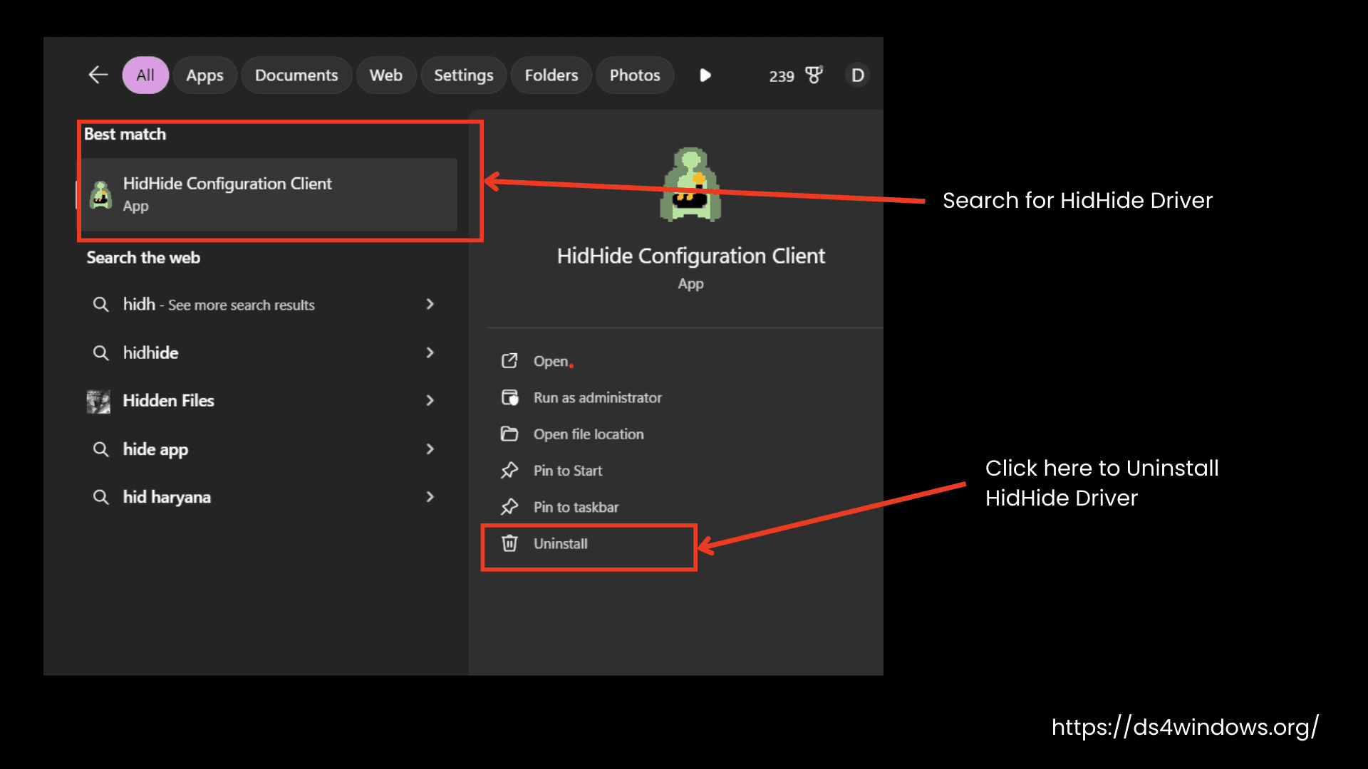 Uninstall FakerInput Driver