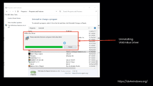 Uninstalling ViGRmBus Driver