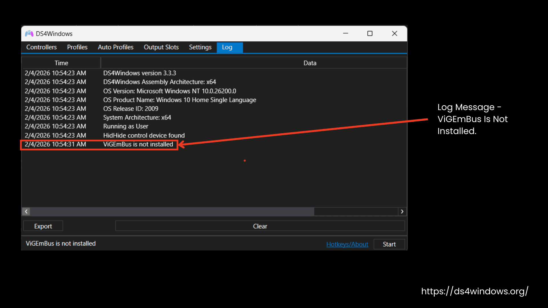 ViGEmBus Is Not Installed